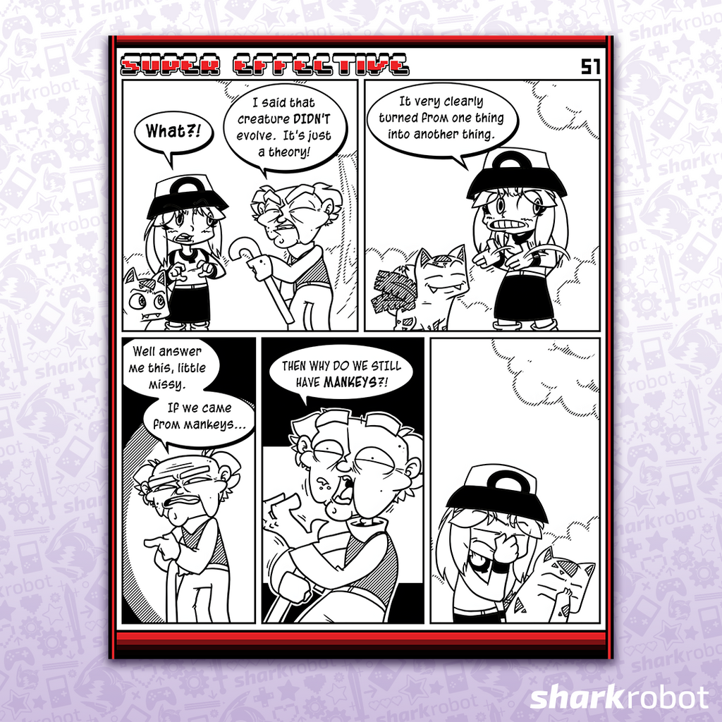 Super Effective Comic Print