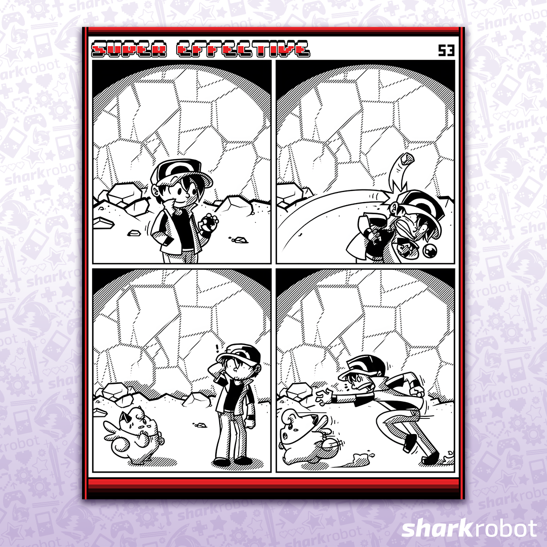 Super Effective Comic Print