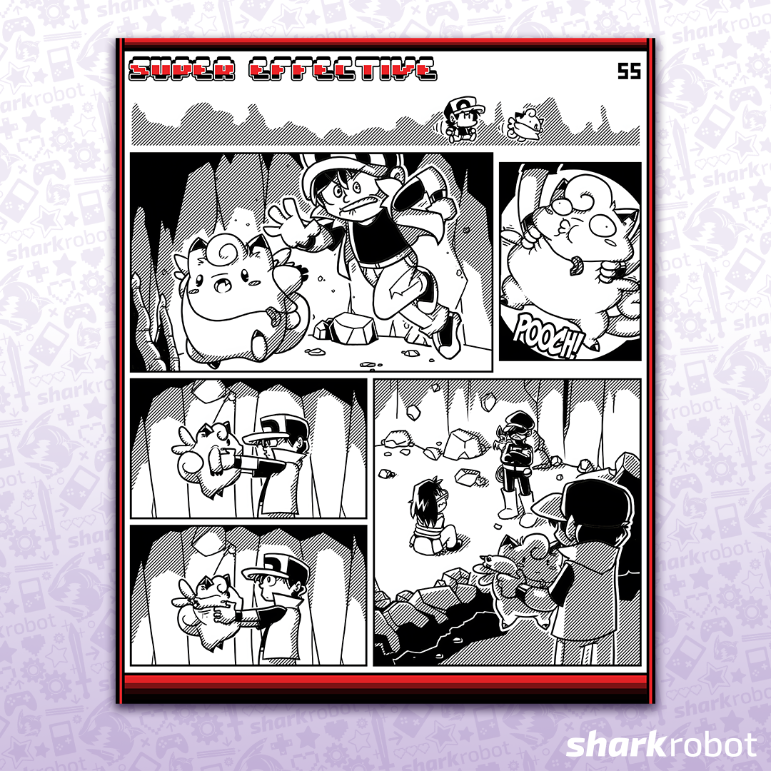 Super Effective Comic Print