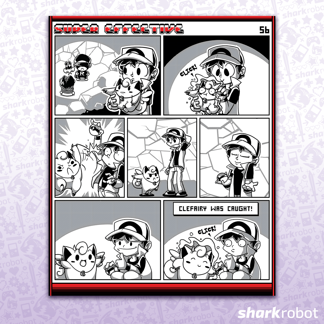 Super Effective Comic Print