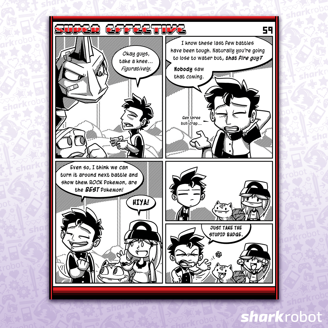 Super Effective Comic Print