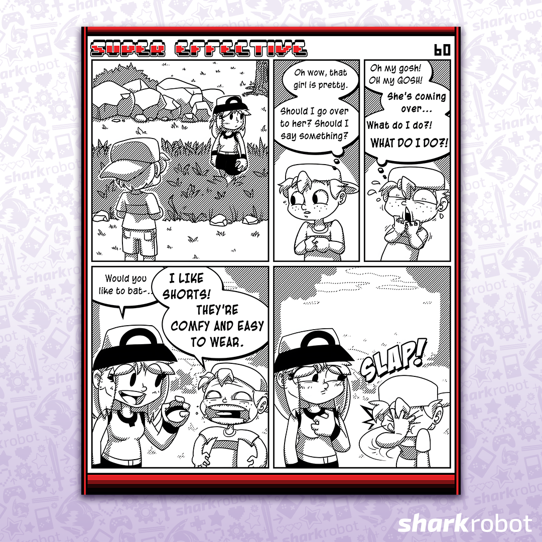 Super Effective Comic Print