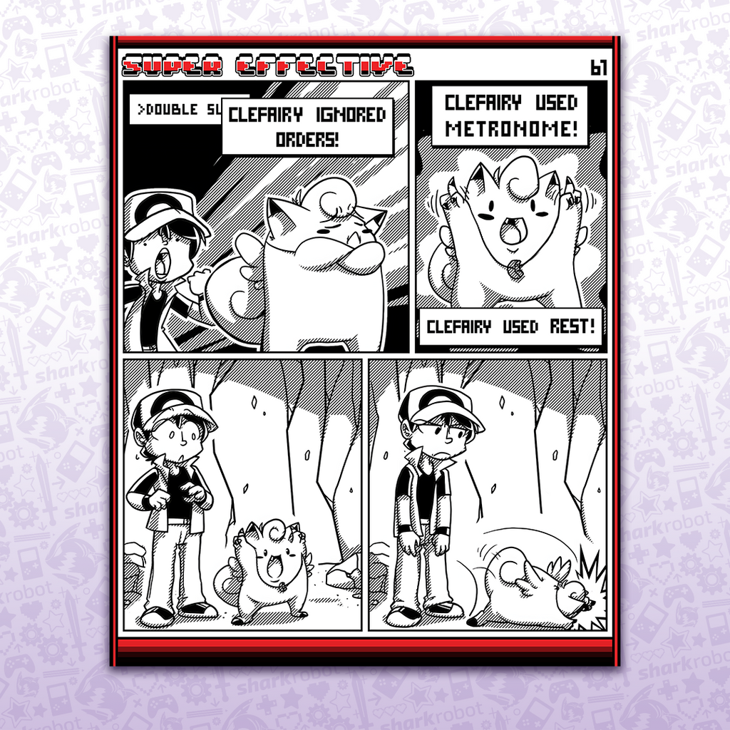 Super Effective Comic Print