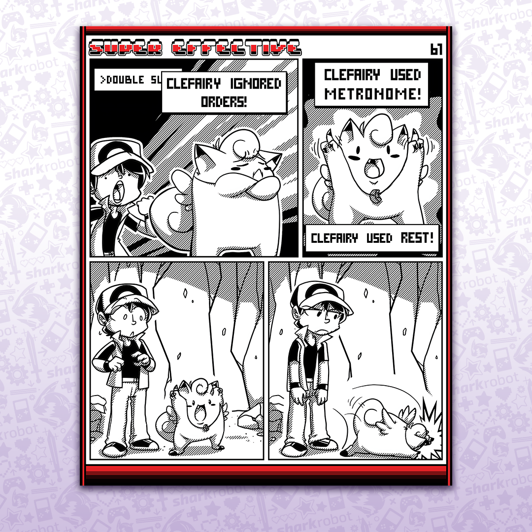 Super Effective Comic Print