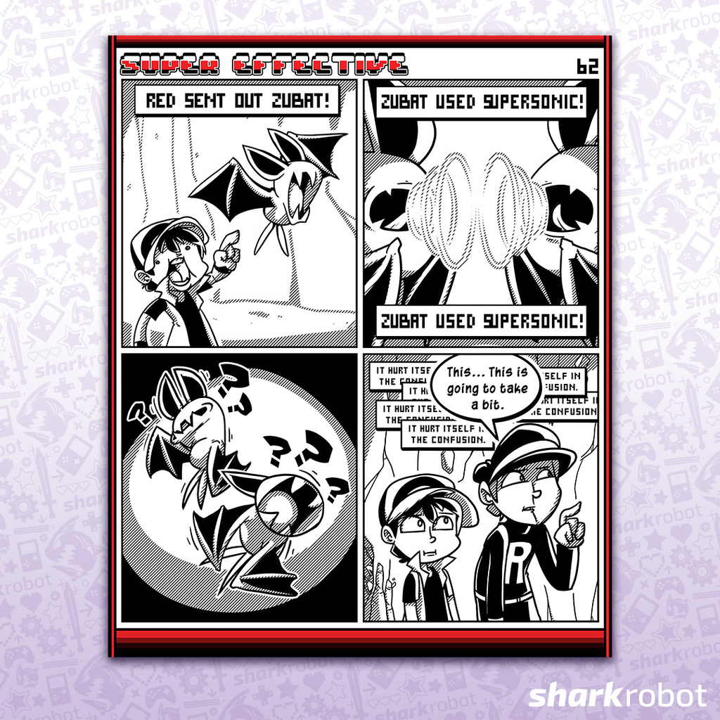 Super Effective Comic Print