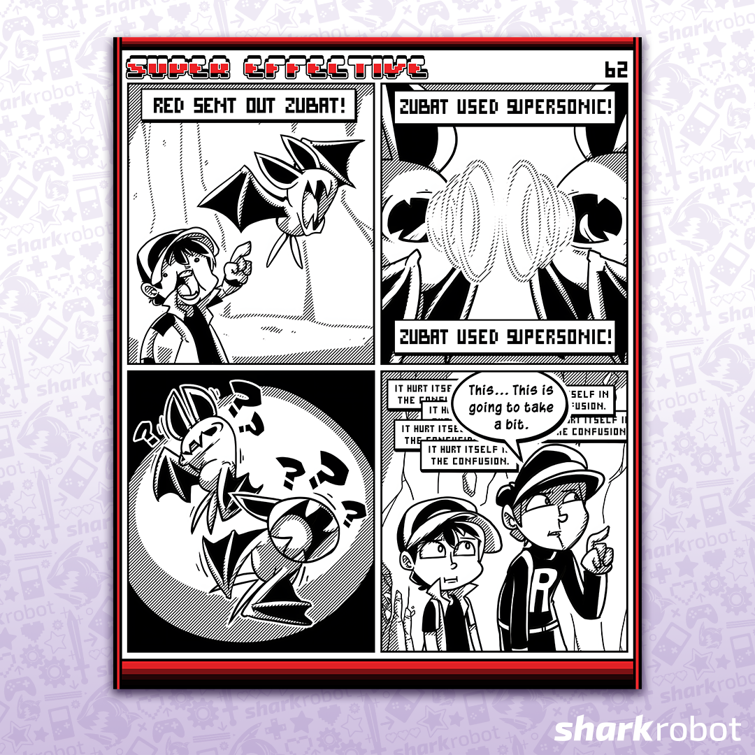 Super Effective Comic Print