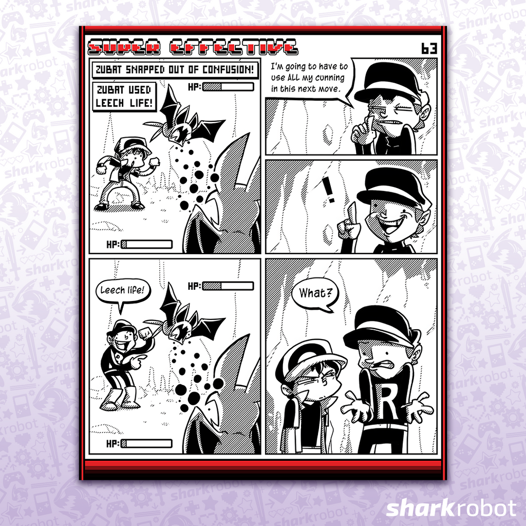 Super Effective Comic Print