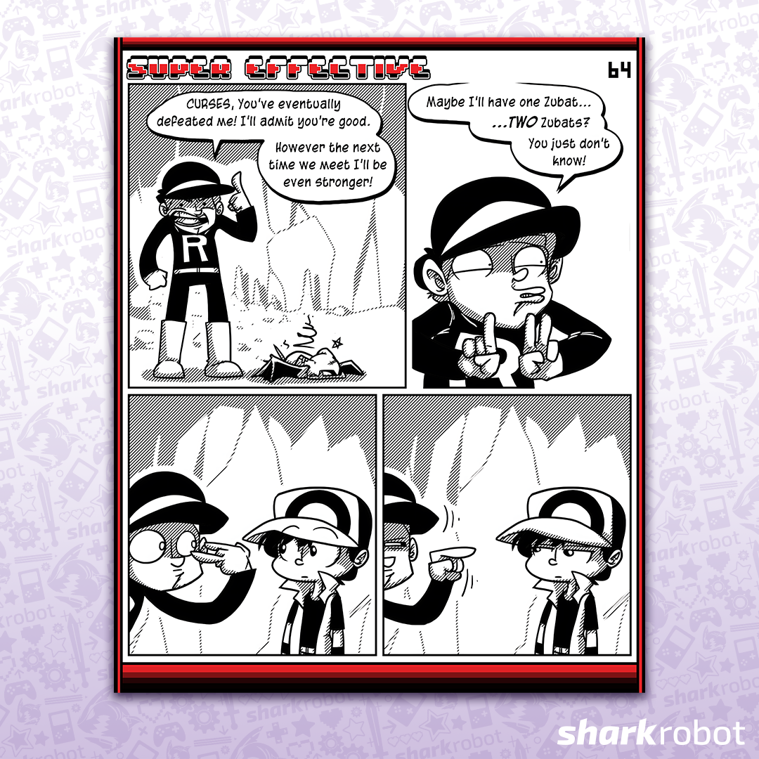 Super Effective Comic Print