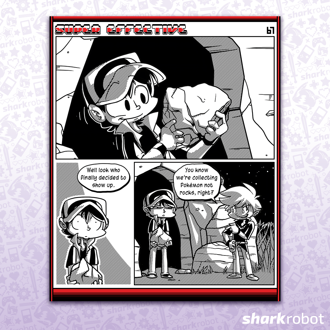 Super Effective Comic Print