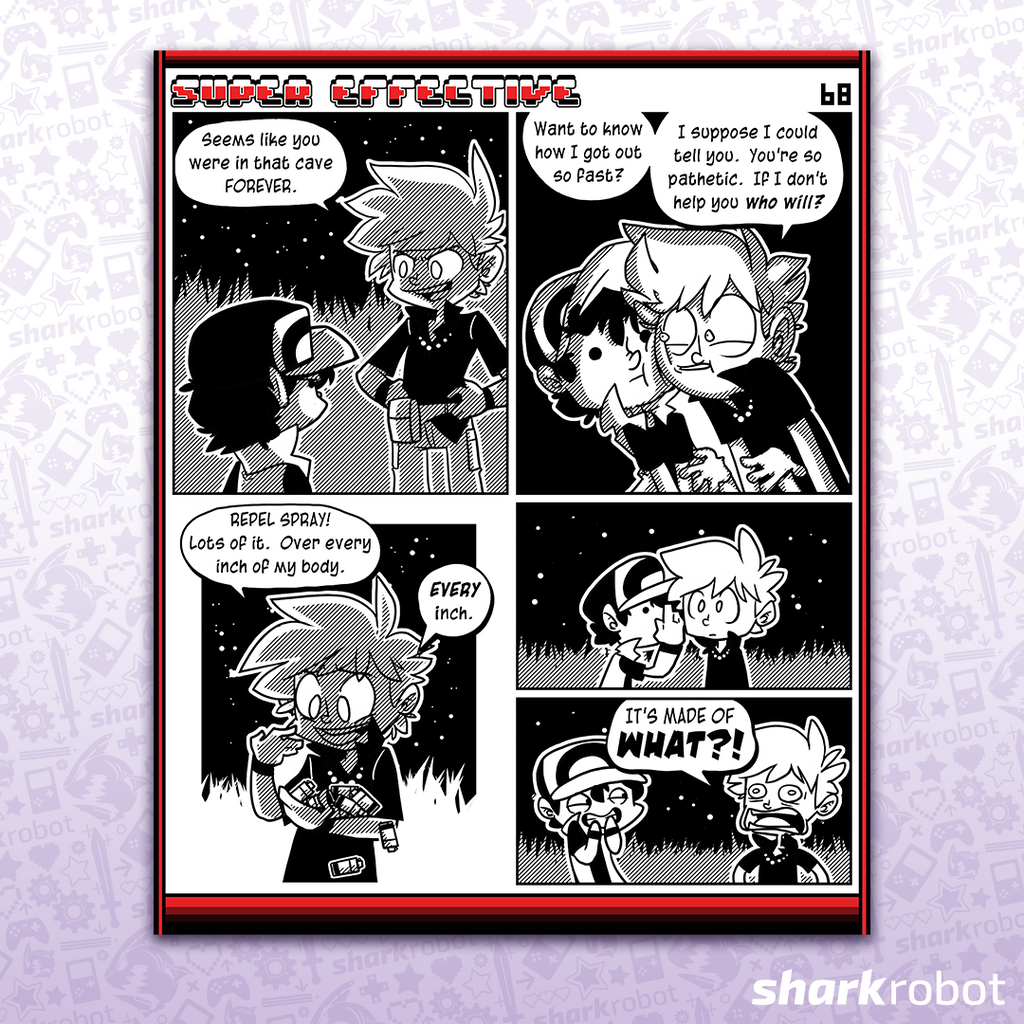 Super Effective Comic Print