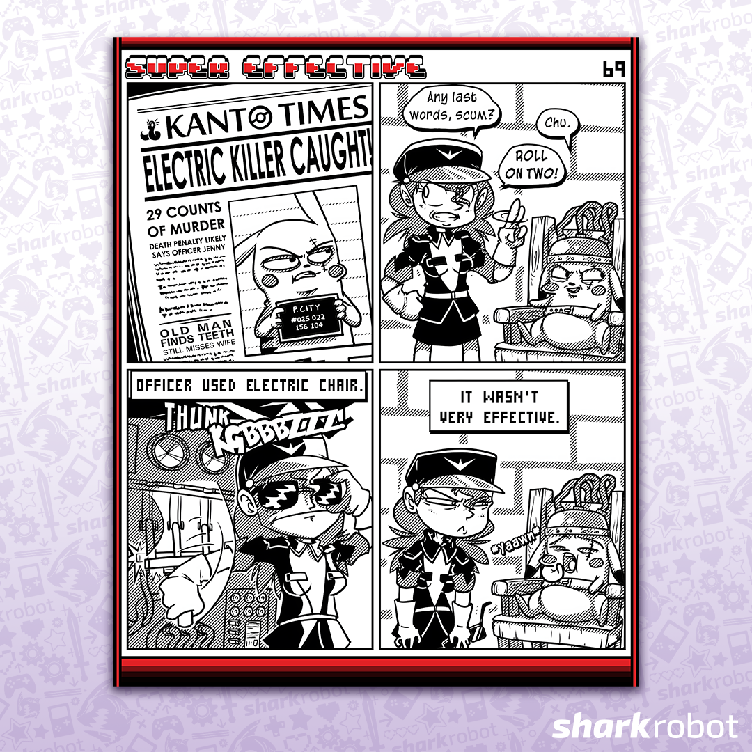 Super Effective Comic Print
