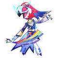Chibi Pride Vassago Sticker *LIMITED STOCK*
