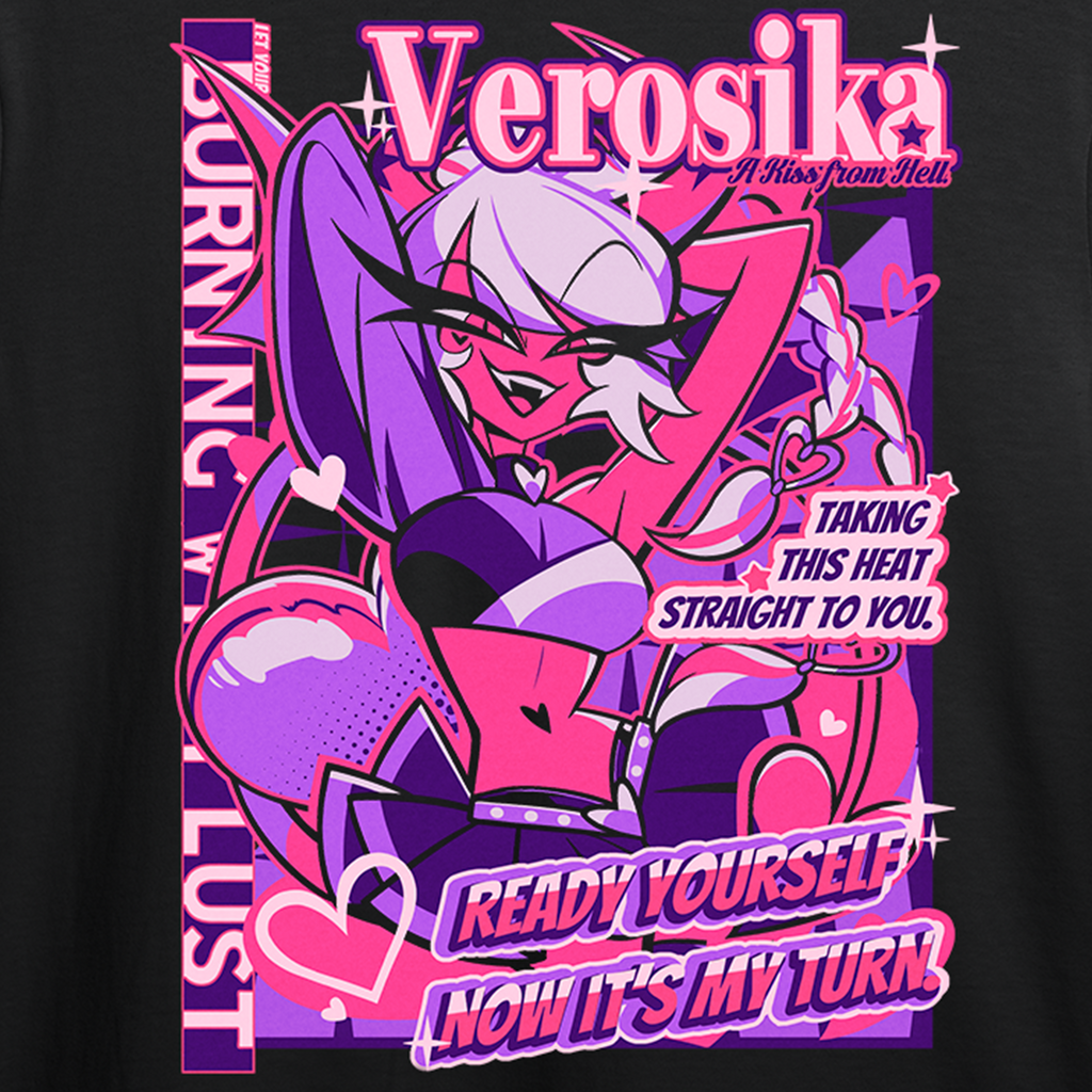 Crewneck Sweatshirt - Verosika - From Helluva Boss with Love *LIMITED STOCK*