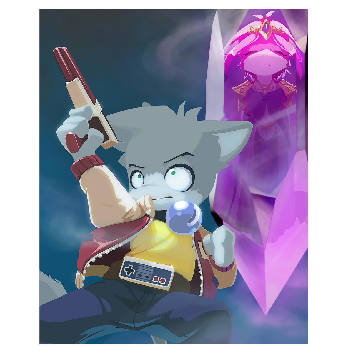 Princess Rescue! - Poster Print