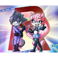 Leo & Aeris Pair of Troublemakers - Poster Print