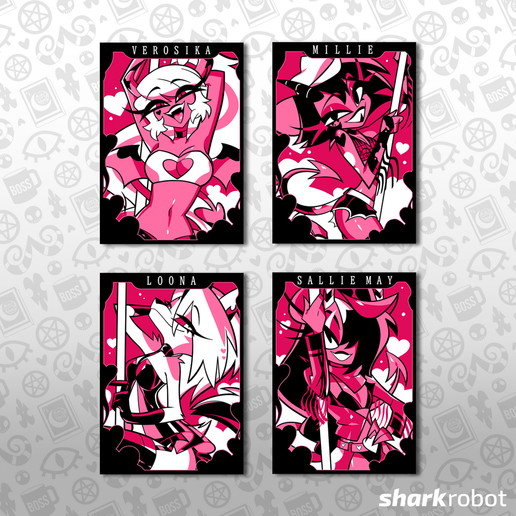 Helluva Boss Collectible Metal Cards - Valentines Wave 2 *LIMITED STOCK*