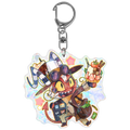 Wally Wackford - Cozy Winter - Holographic Keychain *LIMITED STOCK*