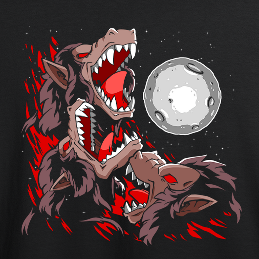 Three Monkey Moon T-shirt
