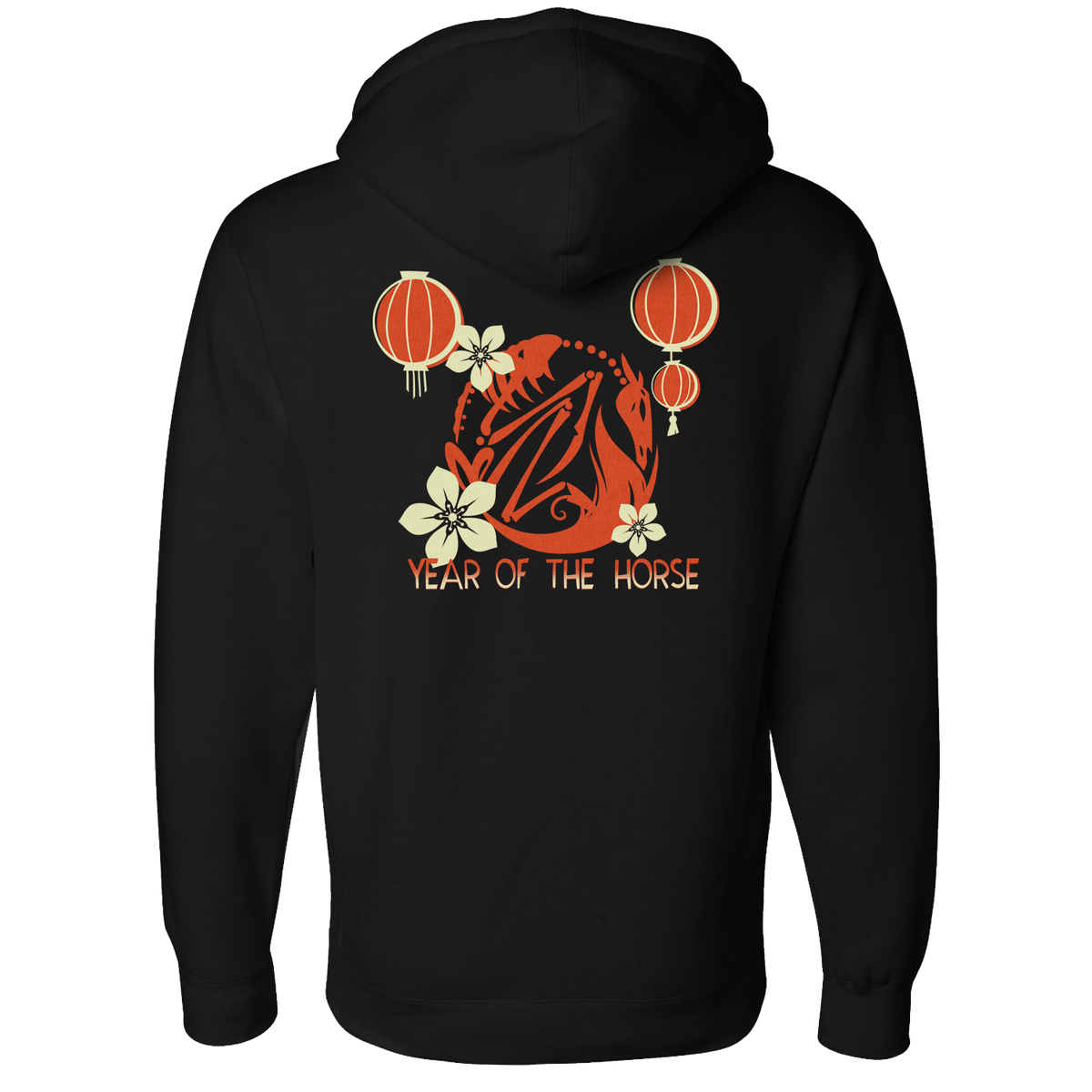 Zip-Up Hoodie - Year of the Horse Logo *LIMITED STOCK*