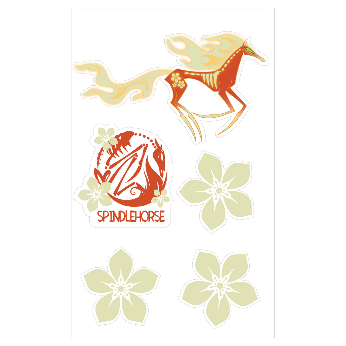Year of the Horse Sticker Sheet