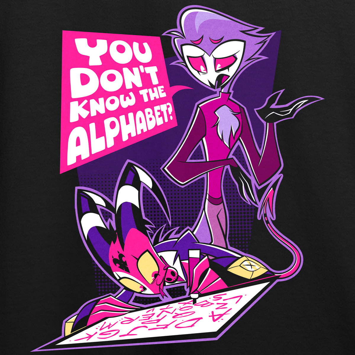 Tank Top - You don't know the alphabet? *LIMITED STOCK*
