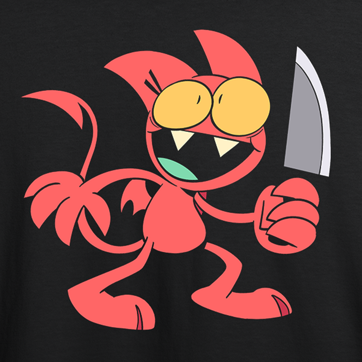 A knife!