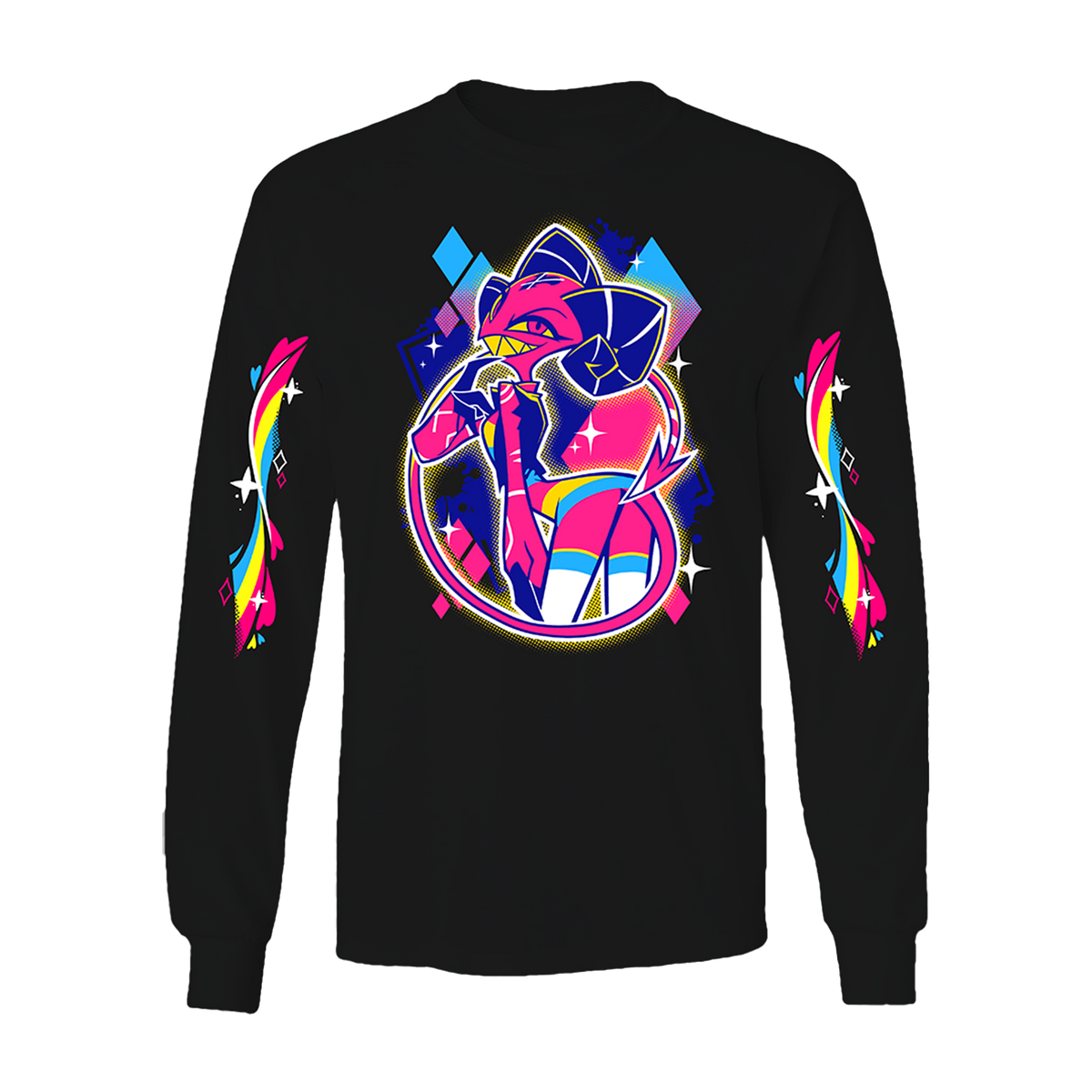 Long Sleeve Shirt - Barbie Wire - Pride 2025 w/Printed Sleeves *LIMITED STOCK*