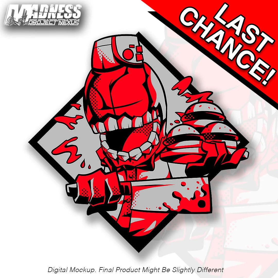 Burger Gil - Metal Diamond Pin *LAST CHANCE*