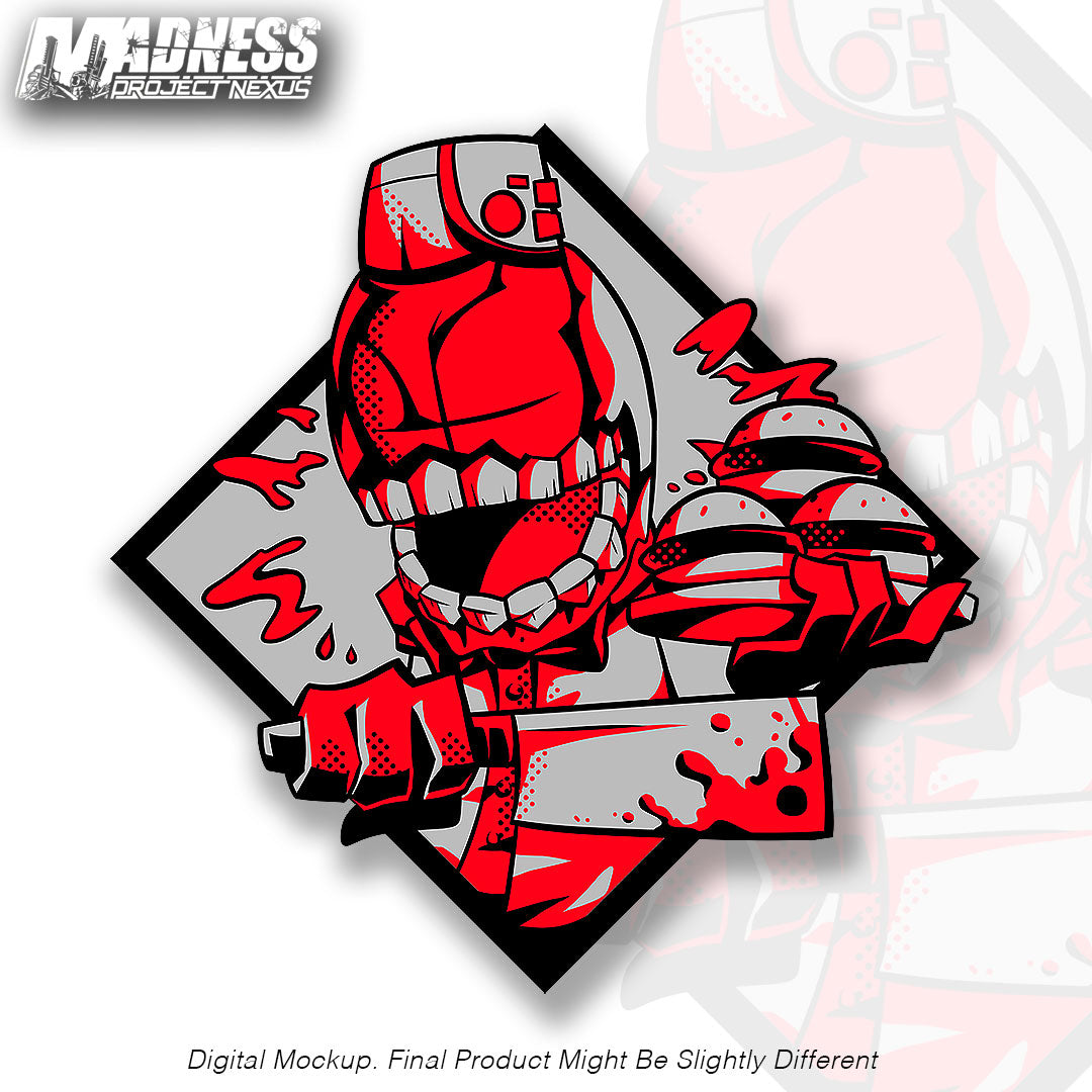 Burger Gil - Metal Diamond Pin *LAST CHANCE*