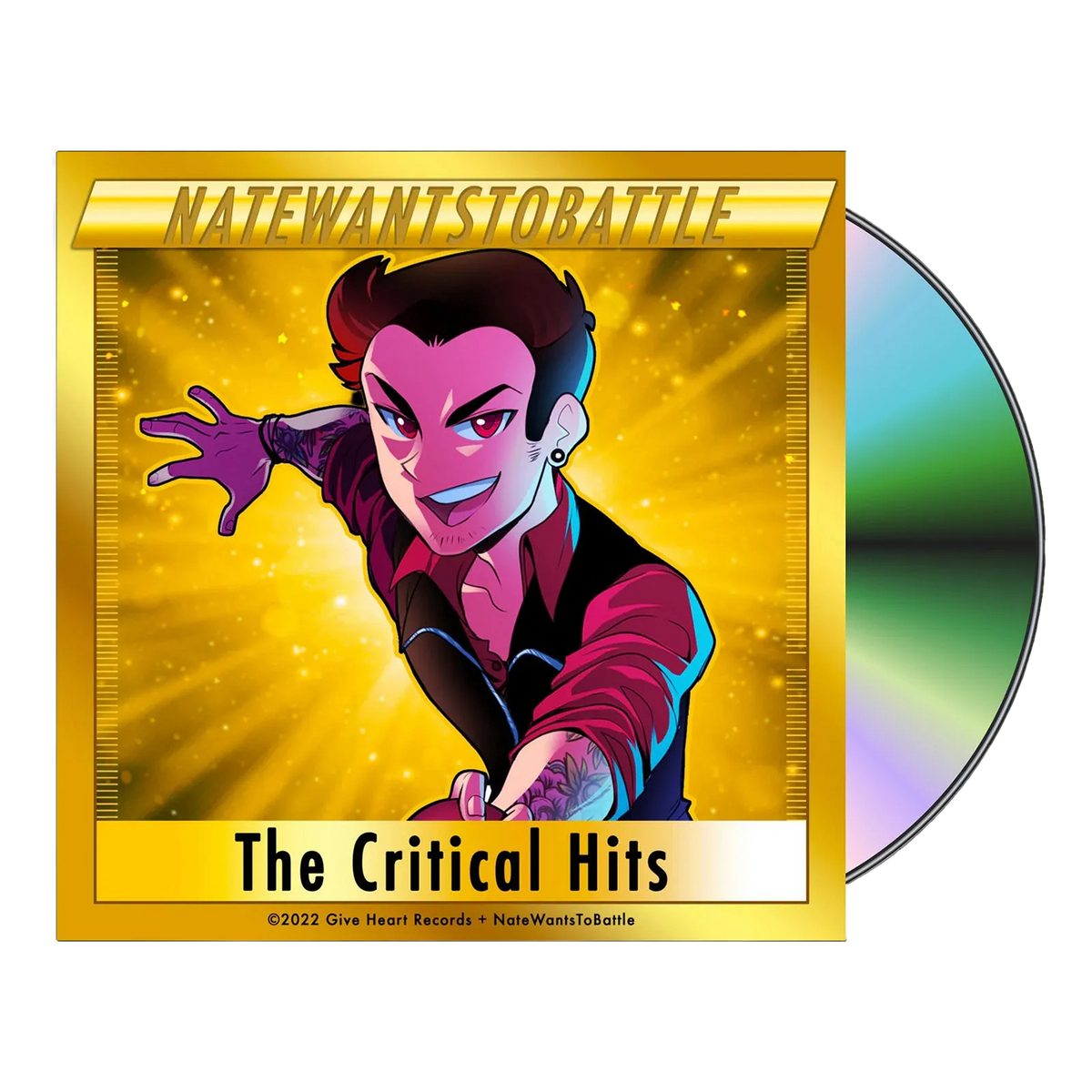 NateWantsToBattle - The Critical Hits CD