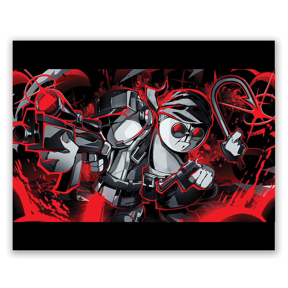 Deimos & Sanford - Poster Print