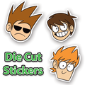 Eddsworld Heads Sticker Set