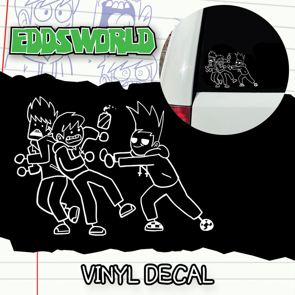 Eddsworld Vinyl Car Decal