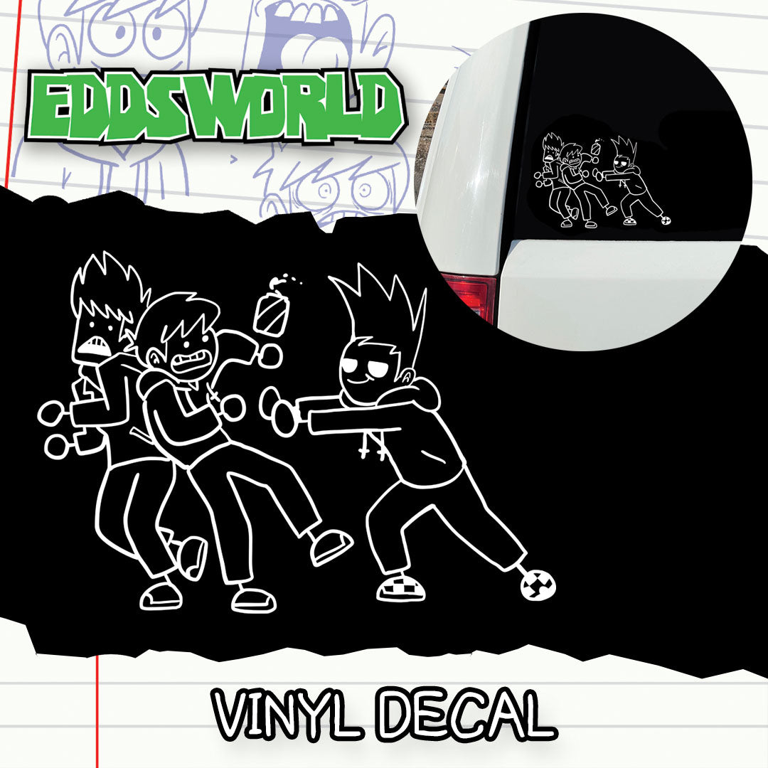Eddsworld Vinyl Car Decal