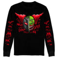 Long Sleeve Shirt - Faces of Tricky w/Printed Sleeves *LAST CHANCE*