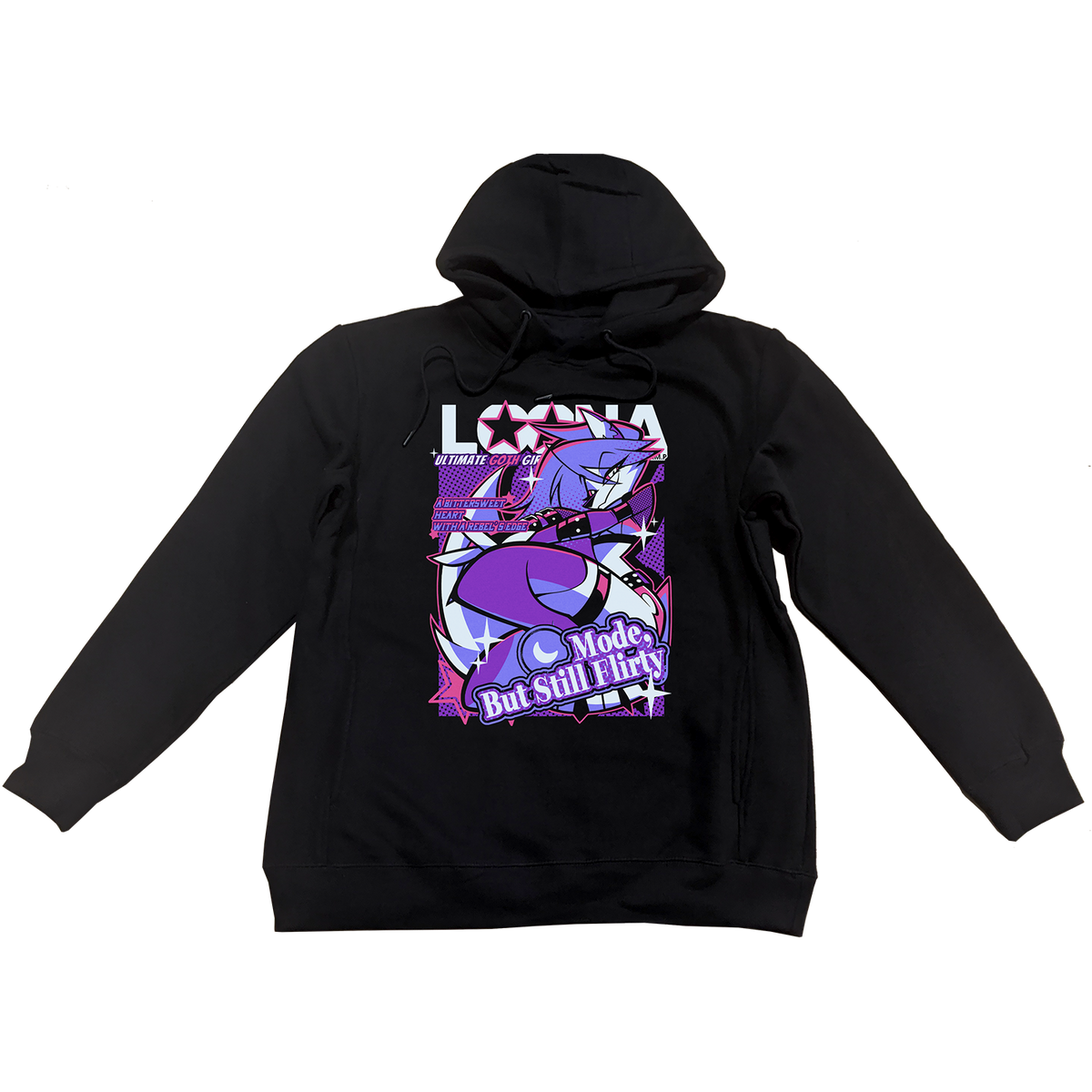 Pullover Hoodie - Loona - From Helluva Boss with Love *LIMITED STOCK*