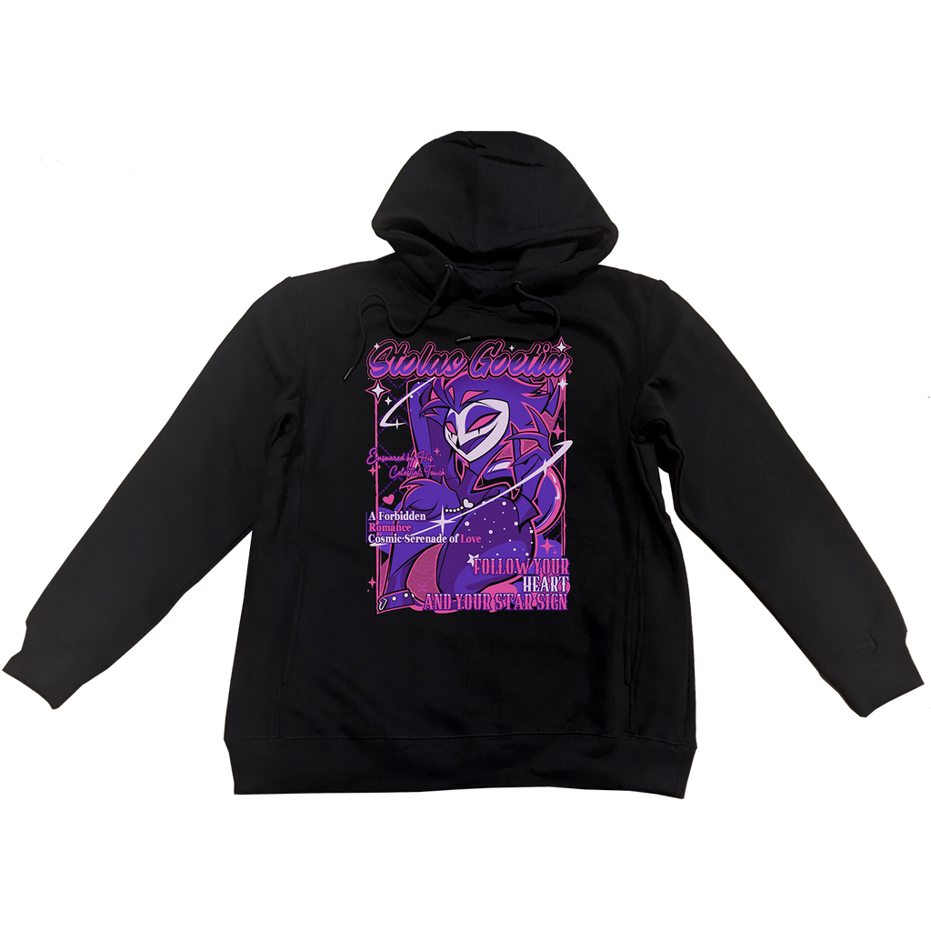 Pullover Hoodie - Stolas - From Helluva Boss with Love *LIMITED STOCK*