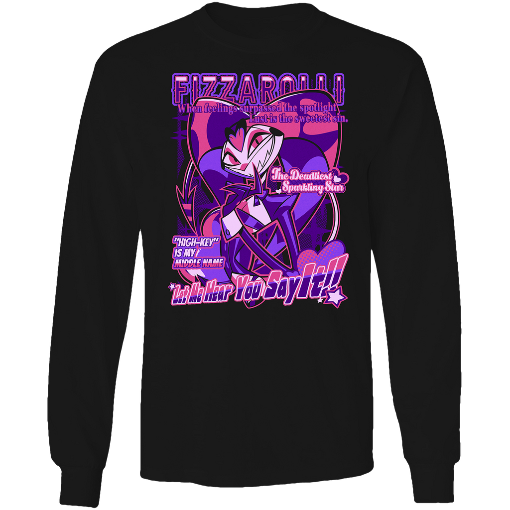 Long Sleeve Shirt - Fizz - From Helluva Boss with Love *LIMITED STOCK*