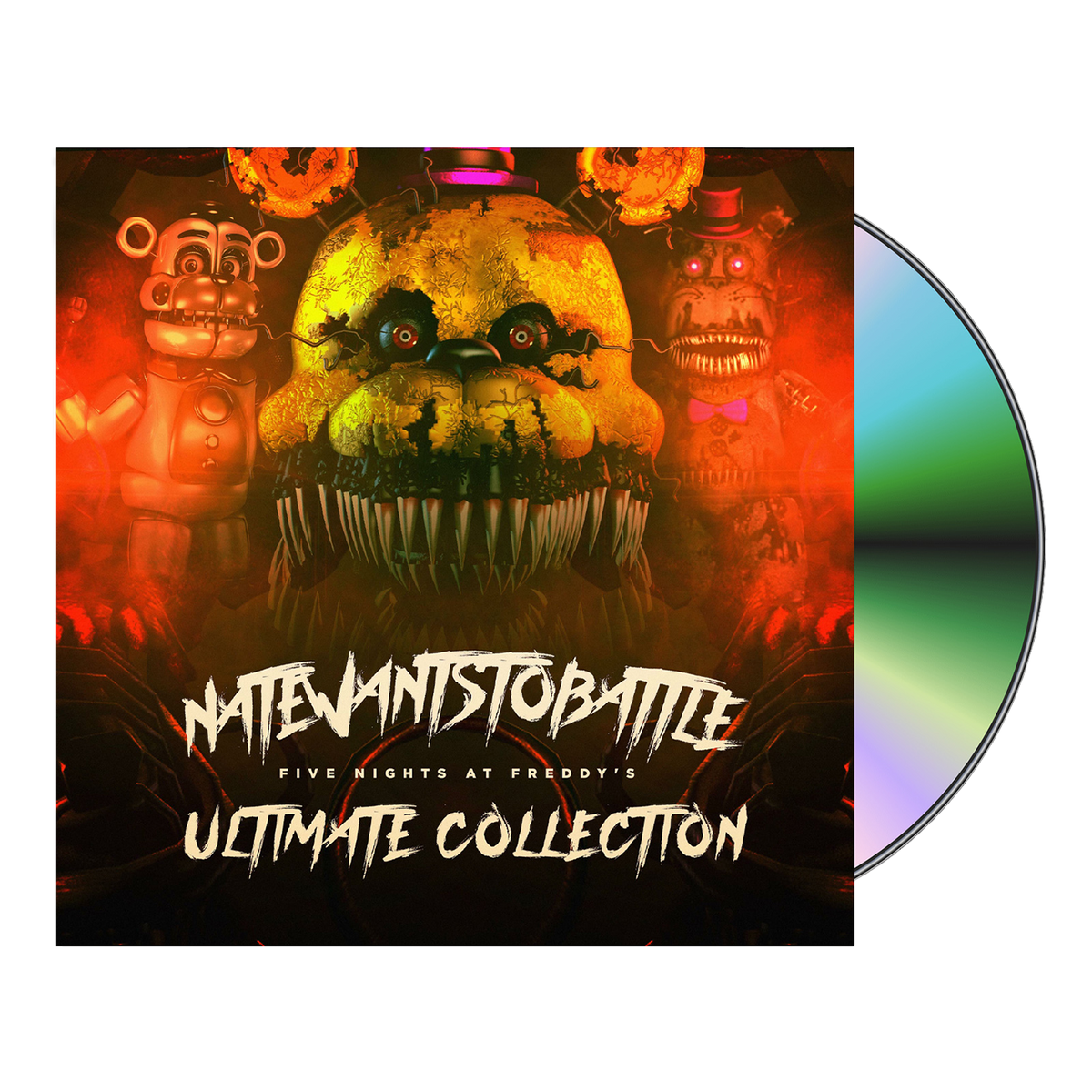 NateWantsToBattle Five Nights at Freddy's (Ultimate Collection) Audio CD