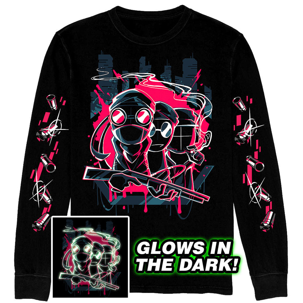 Long Sleeve T-Shirt - Madness Lineup - GLOWS IN THE DARK *PRE-ORDER*