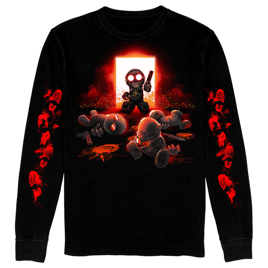 Long Sleeve Shirt - Hank's Job Is Done w/Printed Sleeves *LAST CHANCE*