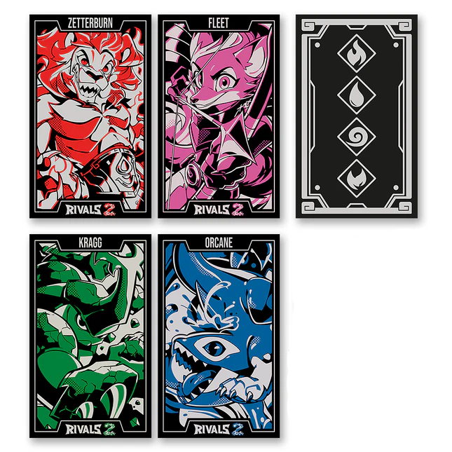 Rivals of Aether 2 Collectible Metal Cards - Series 1 - Wave 1
