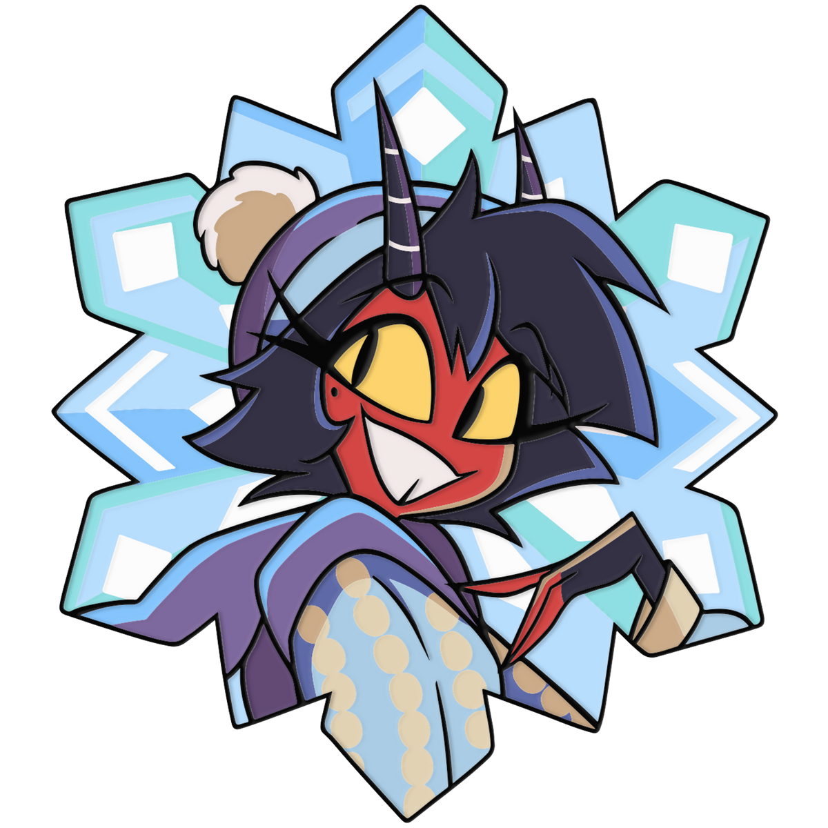 Millie - Cozy Winter - Enamel Pin *LIMITED STOCK*