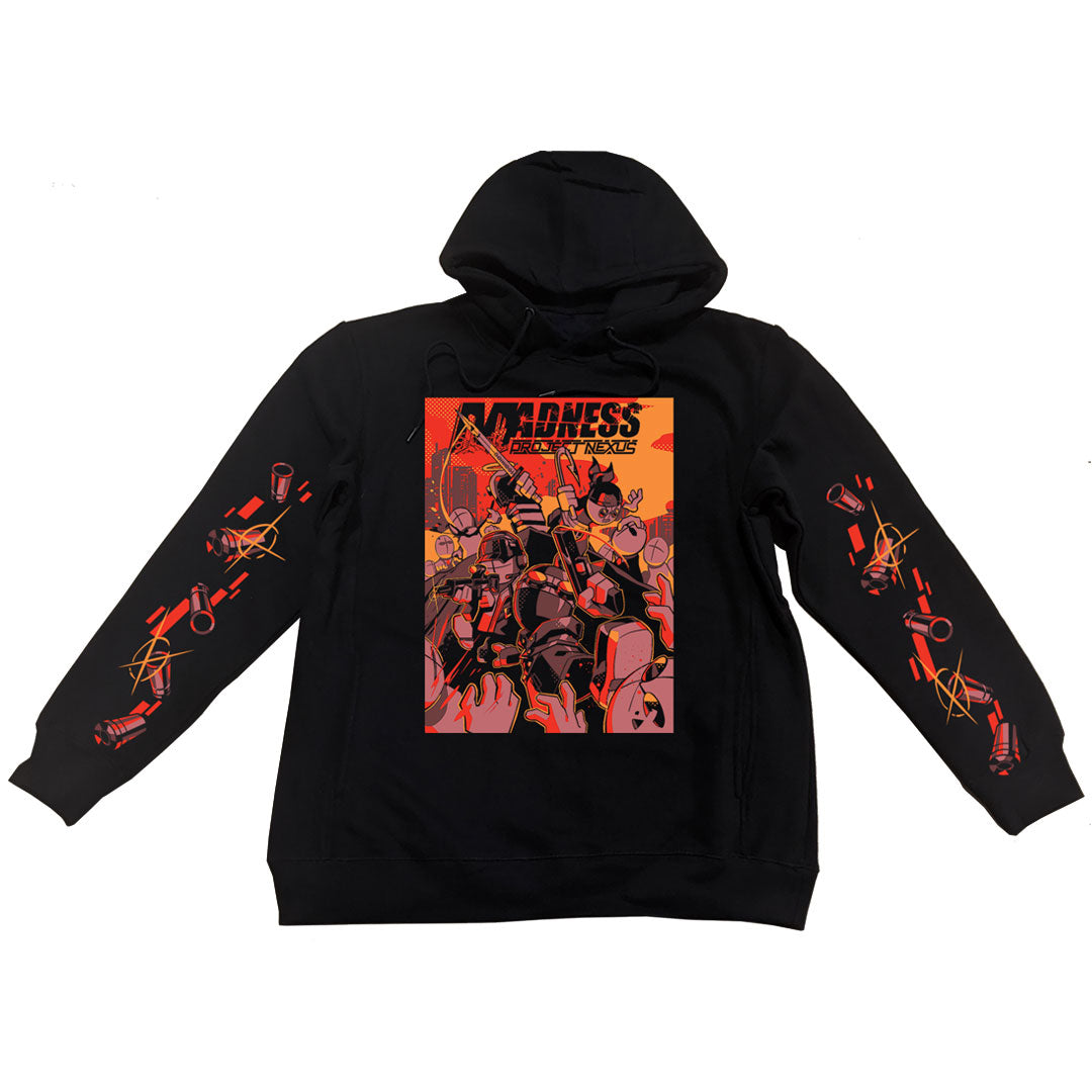 Pullover Hoodie - Battle for the Nexus w/Printed Sleeves *LAST CHANCE*