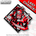 Phobos - Metal Diamond Pin *LAST CHANCE*