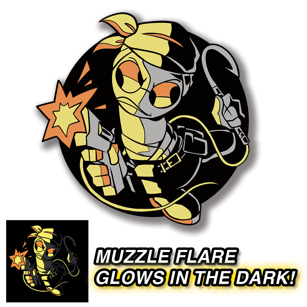 Sanford - Night Watch Pin GLOWS IN THE DARK *LIMITED STOCK*