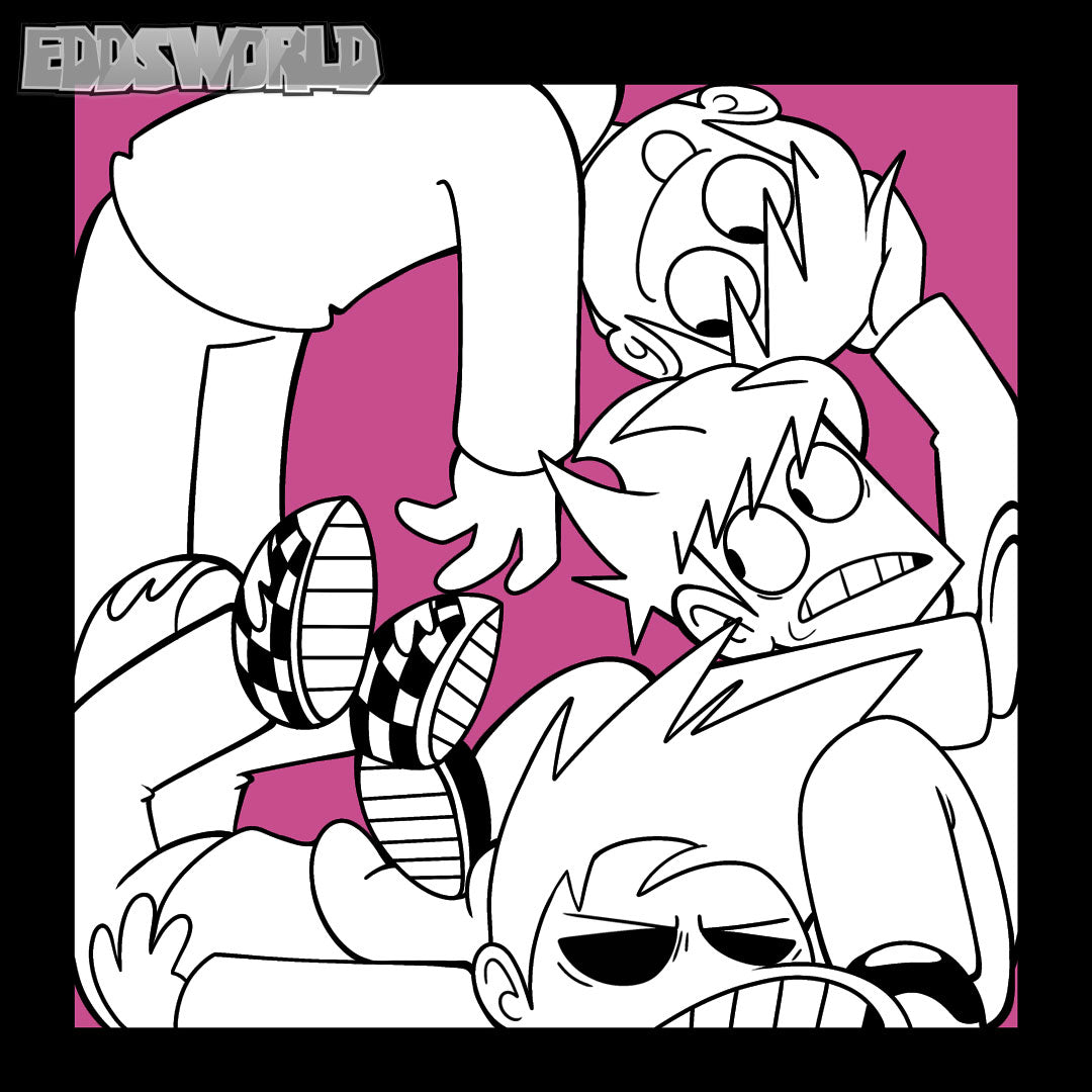 Pullover Hoodie - Edd Gang Squish In A Box
