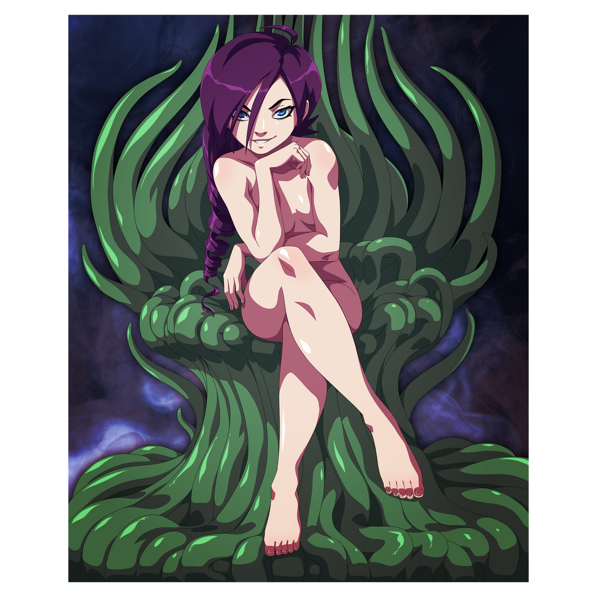 Tentacle Queen NSFW - Poster Print