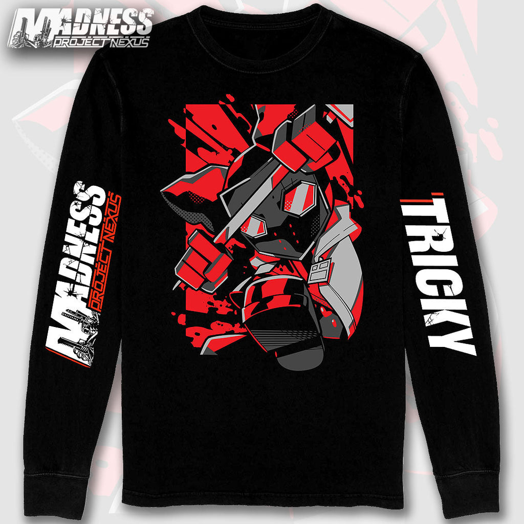 Long Sleeve Shirt - Tricky w/Printed Sleeves *LAST CHANCE*
