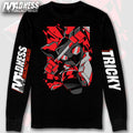 Long Sleeve Shirt - Tricky w/Printed Sleeves *LAST CHANCE*